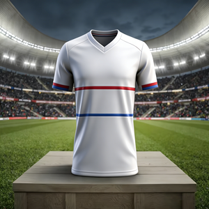 Maglia da Calcio Club Deportivo Olimpia Personalizzabile con Logo e Numero per Adulti e Giovani, Abbigliamento Tifosi Los Albos, Camisetas De Futbol El Rey De Copas - Product Image 1