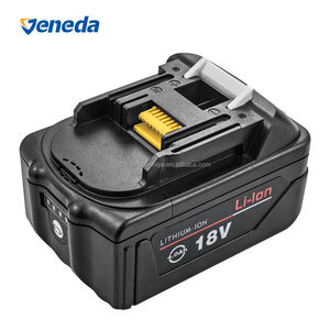 Аккумуляторный блок 18 В 4Ач/5Ач/6Ач на литий-ионных элементах 18650, совместимый с комбинированным комплектом для замены аккумуляторов 18 В BL1860 - Product Image 2