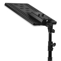 Lumière Vidéo LED 19 Pouces avec Télécommande Professionnelle, Éclairage de Panneau Dimmable pour Studio Photo, Lampe de Remplissage pour Photographie et Live