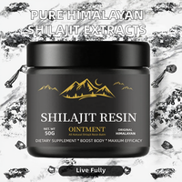 Shilajit Puro de qualité alimentaire, comprimés en vrac, extrait de gommes en résine, ingrédient actif vitamine myrtille liquide, résine Shilajit de l'Himalaya