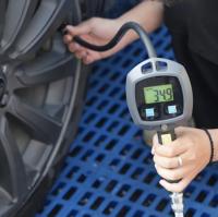 Manomètre numérique LCD haute précision pour pneus de voiture avec précision de 0,2 PSI, manomètre facile à lire, dégonfleur d'air (piles AAA)