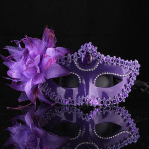 Nuovo Best-seller di Halloween mascherata con maschera di giglio maschera mezza faccia Performance da principessa maschera <span class=keywords><strong>Sexy</strong></span> - Product Image 2