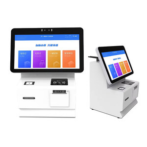Quiosco de autoservicio para hotel, mostrador de registro con pantalla táctil capacitiva, quioscos de registro automático para hoteles, quiosco de autoservicio para hotel - Product Image 1