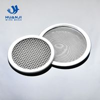 Personnalisation sur mesure, différentes techniques, éléments filtrants en maille d'acier inoxydable fritté 304 316L, disques filtrants
