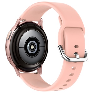 Bracelet de montre sport en silicone en gros pour Watch 4/5/6/S3/S2, boucle à pression, confortable et respirant, universel 22mm/20mm - Product Image 1