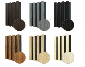 Paneles acústicos 3D <span class=keywords><strong>de</strong></span> listones <span class=keywords><strong>de</strong></span> chapa <span class=keywords><strong>de</strong></span> madera modernos con diseño <span class=keywords><strong>de</strong></span> modelo 3D para insonorización <span class=keywords><strong>de</strong></span> <span class=keywords><strong>paredes</strong></span> <span class=keywords><strong>interiores</strong></span> <span class=keywords><strong>de</strong></span> hoteles - Product Image 2