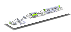 Equipo Automático para la Producción de Fertilizantes Orgánicos Granulares de 1-20 Toneladas - Product Image 3