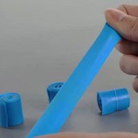 Garrot jetable 2.5CM * 45CM garrot à usage unique médical à bandes longues garrot élastique sans latex premiers soins Tpe garrot