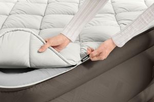 Bestway 69145/69146 <span class=keywords><strong>Fortech</strong></span> Duvet Top Luft matratze Queen mit eingebauter elektrischer Pumpe 2,03 m x 1,52 m x 51 cm - Product Image 3