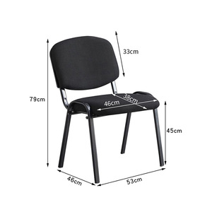 Simple Stackable Modern Negotiation Training Journalist Leisure Backrest Cross-Border <b>Office</b> Chair for <b>Home</b> <b>Office</b> School Use - Product Image 6