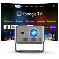 Projecteur Magcubic HY450GT officiel Google TV, résolution native 1080P, mise au point automatique, projecteur intelligent avec Google Play, Netflix, WiFi 6, prise en charge 8K