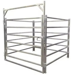 Premium 6 Rail Ganado Paneles Valla Caballo Ovejas Stockyard Corral Panel <span class=keywords><strong>Yard</strong></span> - Product Image 5
