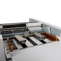 QK-A3+P Nouvelle machine à découper les cartes de visite, machine à découper le papier, écran tactile LCD, découpe multi-tailles, moteur de découpe rapide et continu des cartes