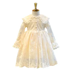 Wholesale Casual Kids Flower Lace Baby Kids Embroidery Dresses For Summer From New Products Looking For Distributor