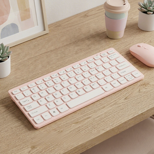 Ergonomic Plastic Membrane Portable English <b>Mini</b> Standard 78 Keys Wireless <b>Keyboard</b> for Desktop - Product Image 1