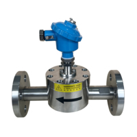 Débitmètre à engrenages micro Jingjie pour liquides, huiles et eaux, en acier inoxydable, haute précision (+/-0,5%), sortie 4-20mA/RS485, CE ISO EX OEM