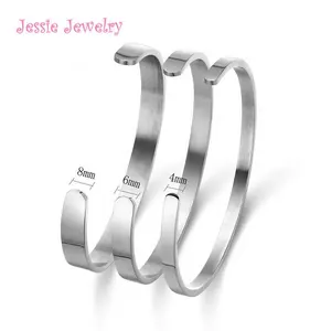 men gifts bracelets numbers Stainless steel jewelry