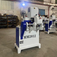 Ponceuse verticale à tiges rondes en bois, ponçage de haute précision pour chevilles en bois, machine de polissage efficace à vitesse réglable