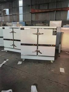 Equipo de Cocina Industrial, Horno de Vapor Comercial de Doble Puerta, Vaporera de Acero Inoxidable para Momos, Panecillos y Mariscos - Product Image 6