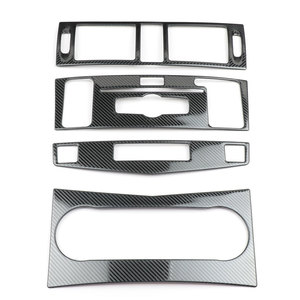 Panneau de console centrale en fibre de carbone Xingbaiwang pour Mercedes-Benz Classe C W204 C200 C300 C180 C63, modification intérieure - Product Image 3