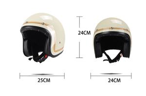 Casco de Motocicleta Eléctrico Unisex de Verano, Abierto, Tres Cuartos, ABS, Nuevo - Product Image 6