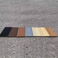Planches de terrasse en WPC co-extrudé pour jardin, patio et sols extérieurs