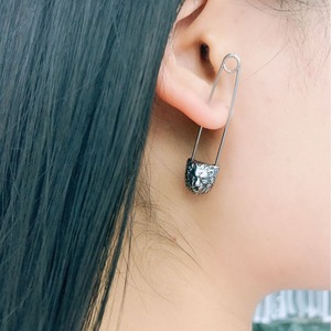 yunnique Animal <b>Earrings</b> Lion Head Titanium Steel Unisex Party Fashion Jewelry Studs - Product Image 1