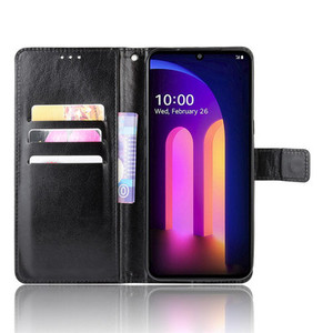 Funda de Teléfono Tipo Cartera de Cuero PU Crazy Horse de Lujo Jmax 2026, Fundas Móviles Resistentes a Golpes para <span class=keywords><strong>V</strong></span> <span class=keywords><strong>30</strong></span> 40 50 60 G8 S X Thinq 4g 5g - Product Image 2