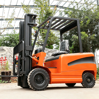 Chariot élévateur électrique 3 tonnes avec batterie Li-Ion, contrepoids, mât 3 étages, certifié CE, pour entrepôt, livraison gratuite