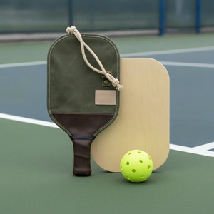 Housse de raquette de pickleball en toile cirée 16 oz avec logo personnalisé, vente en gros, housse de raquette de tennis - Product Image 3