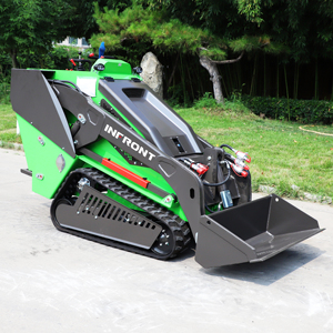 Envío Gratis: Minicargadora Compacta China con Cucharón Estrecho de 820 mm - Product Image 1