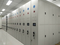 Armoire intelligente moderne compacte étagères en métal réglables cadre dense mobile bibliothèque de stockage de fichiers de meubles de bureau robustes