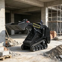Nuovo Arrivo 2026: Minipala Cingolata Diesel Cougars CG827 da 1000 kg, 25 CV, con Mulcher, Certificazione EPA Tier 4