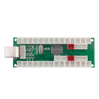 Placa Controladora USB con Codificador de Retardo Cero para PC/PS3/iOS/Android, Kit de Juego Arcade DIY para 1 Jugador