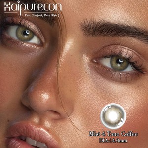 Lentes de Contacto de Color Natural para Ojos Grandes, Venta al Por Mayor OEM ODM, con Gastos de Envío Incluidos, Haipurecon - Product Image 2