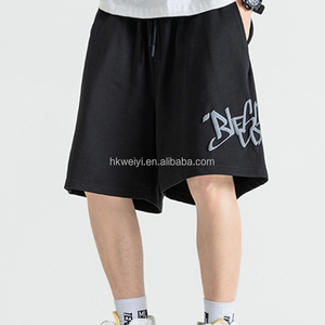 Wholesale <b>Men's</b> Casual Sweat <b>Shorts</b> Anti-Wrinkle <b>Compression</b> Sports Gym Clothing Workout Running Jogger Pants for <b>Men</b> - Product Image 2