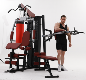 Attrezzo Multifunzione per Allenamento di Forza Unisex, Attrezzatura da <span class=keywords><strong>Palestra</strong></span> Domestica in Metallo Resistente - Product Image 1
