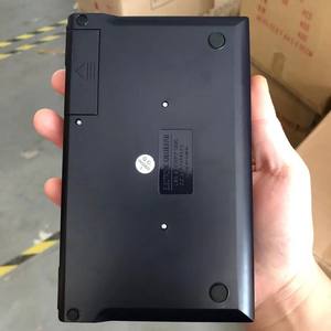 Calculatrice à clapet Joinus Js 732a 12 chiffres, alimentation solaire et double alimentation, cadeau d'affaires, bleu foncé - Product Image 2