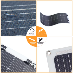 <span class=keywords><strong>Panneau</strong></span> <span class=keywords><strong>solaire</strong></span> flexible personnalisable 100W 120W 250W 300W Mono Haute Efficacité pour Véhicules <span class=keywords><strong>Électrique</strong></span>s - Product Image 2