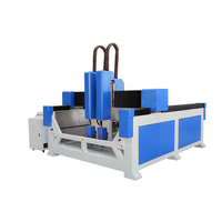 Fresadora CNC de Doble Eje de Alta Precisión, Máquina de Grabado Profesional de Alta Velocidad para el Procesamiento de Piedra Natural