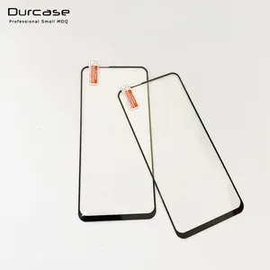 Nóng Bán Đầy Đủ Màu Sắc Cạnh Keo Điện Thoại Di Động Tempered Glass Bảo Vệ Màn Hình Với Bao Bì Cho T Di Động Revvl 5G revvl 4