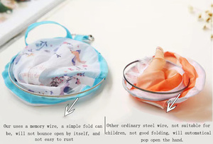 Custom Sublimation Printed Foldable Pocket Fan Flexible Flying <b>Disc</b> Fan - Product Image 3