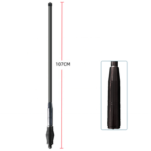 Antenne radio CB GME UHF 400-470 MHz 477 MHz à ressort pour véhicule tout-terrain pour la communication - Product Image 1
