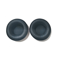 Vente Flash : Kit de remplacement d'oreillettes en cuir respirantes et anti-bruit 90 mm pour casque Kraken