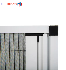 Mosquitera Retráctil de Malla Plegable de Poliéster con Diseño Moderno, Marco de Aleación de Aluminio, Puerta Corredera <span class=keywords><strong>Antimosquitos</strong></span> - Product Image 3