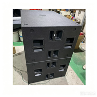 Subwoofer actif 9006AS 2x18 pouces 1600W, haut-parleur de basses, système audio DJ, double subwoofer 18 pouces