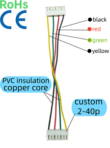 สายรัดสายไฟ2-120P JST XH PH PH zh สำหรับประกอบสายเคเบิ้ล OEM ผลิตจากโรงงาน - Product Image 4