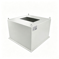 Nouvelle boîte à air avec filtre HEPA à flux laminaire haute efficacité remplaçable pour système de ventilation CVC de salle blanche de classe 100-1000