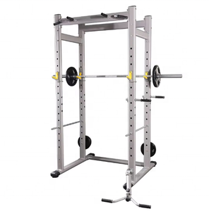 PINJIAN <span class=keywords><strong>Jaula</strong></span> de Potencia Multifuncional para Entrenamiento Integral de Levantamiento de Pesas con Barra Paralela y Cama de Levantamiento - Product Image 2