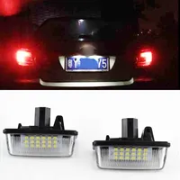 Feux de plaque d'immatriculation à LED CanBus pour Toyota Corolla E11 Crown S180 Starlet EP91 Vios Previa ACR50 GSR50 Lampe de plaque d'immatriculation